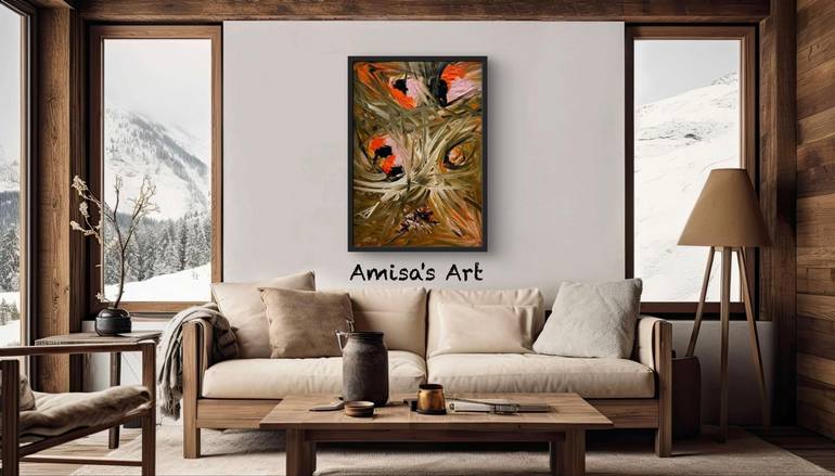 Original Abstract Painting by Amisa Mukaj