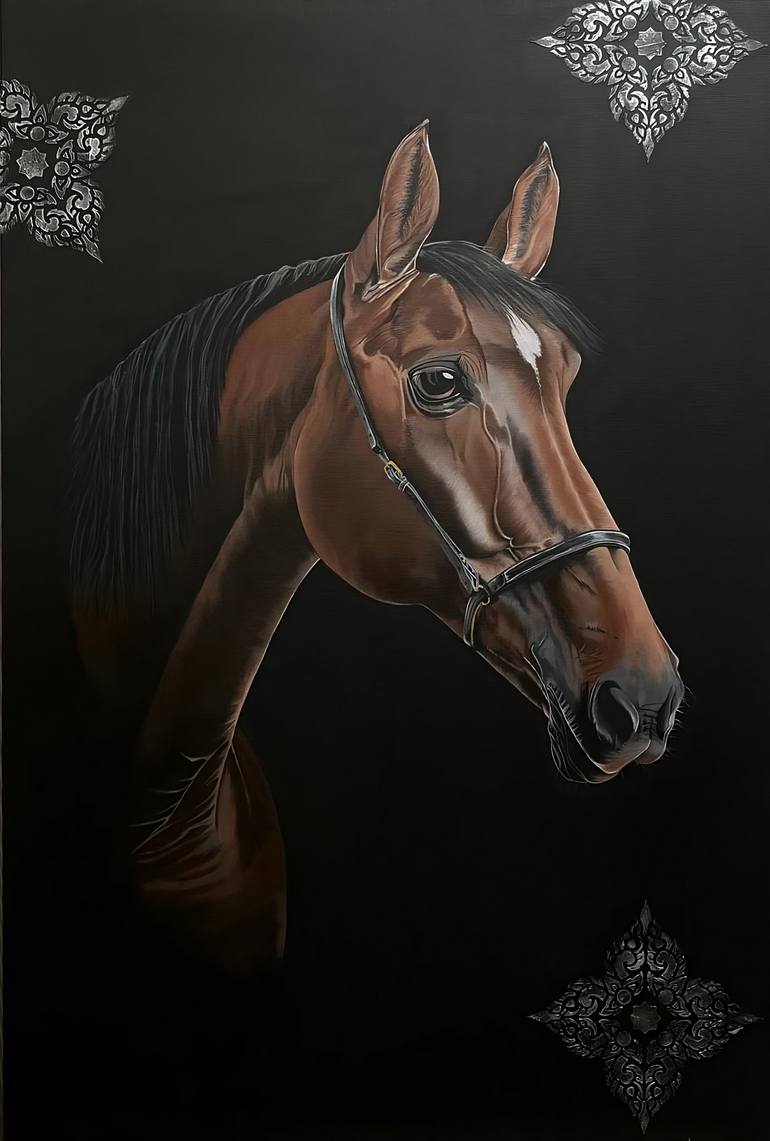 Original Animal Painting by Arvind Kaur