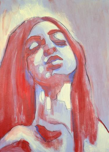 Original Contemporary Women Painting by Magali Feuga