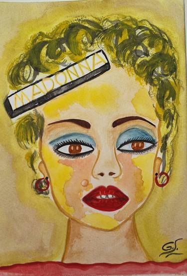 Original Pop Art Women Paintings by Susana Giordano