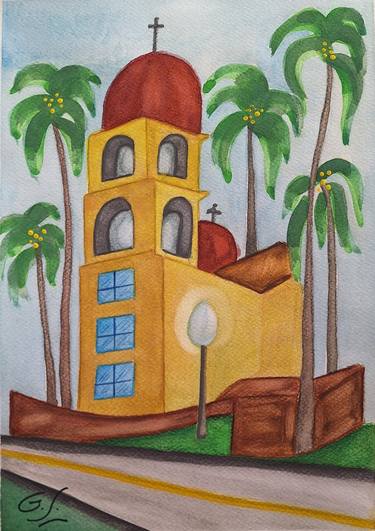 Original Folk Architecture Paintings by Susana Giordano