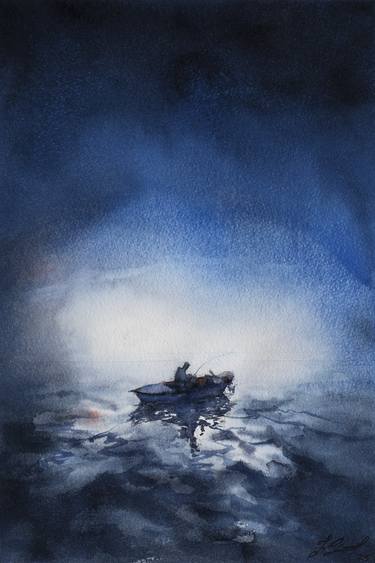 Print of Water Paintings by DeGumiel ArteEstudio