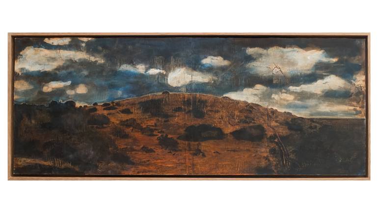 Original Abstract Expressionism Landscape Mixed Media by Janne Bar Rashi