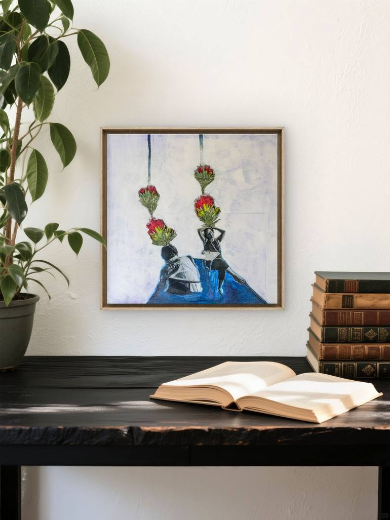 Original Contemporary Abstract Mixed Media by Janne Bar Rashi
