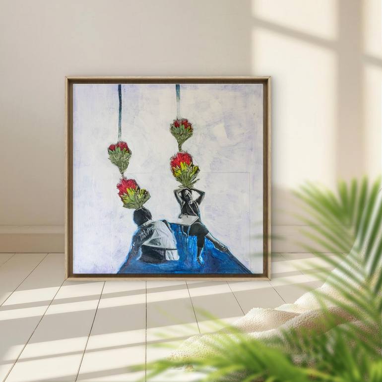 Original Contemporary Abstract Mixed Media by Janne Bar Rashi