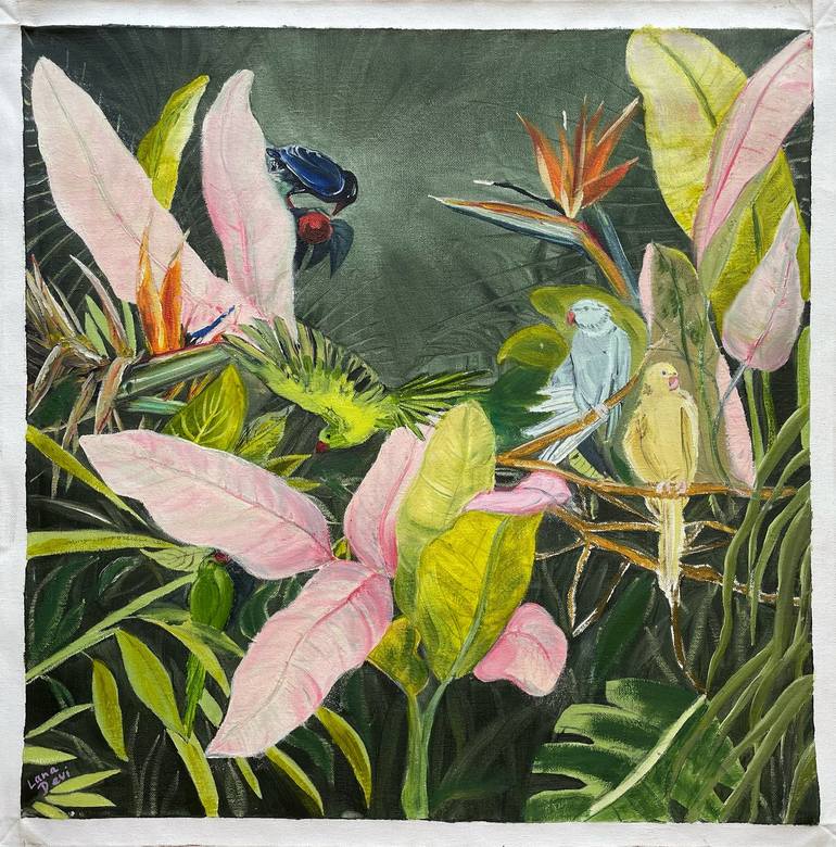Original Contemporary Nature Painting by Lana Devi