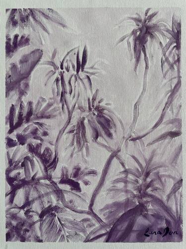 Original Abstract Botanic Paintings by Lana Devi