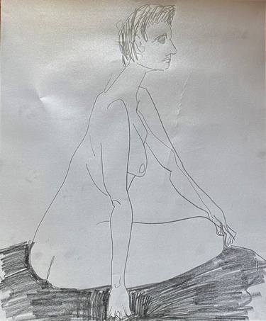 Original Impressionism Body Drawings by Maria Luchankina
