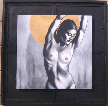 Original Figurative Nude Paintings by Herbert Davis