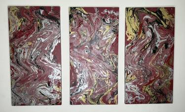 Original Abstract Expressionism Abstract Paintings by Eru Designs