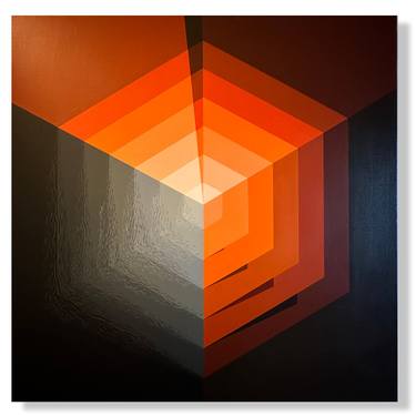 Original Abstract Paintings by david louf