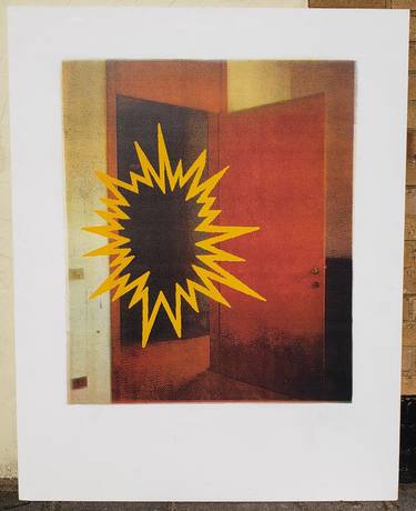 Original Contemporary Time Printmaking by we are snow on fire