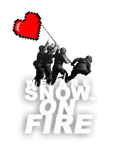 Original Contemporary People Digital by We Are Snow On Fire