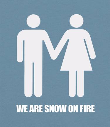 Original Contemporary People Digital by We Are Snow On Fire