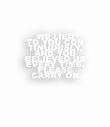 Original Contemporary People Digital by We Are Snow On Fire
