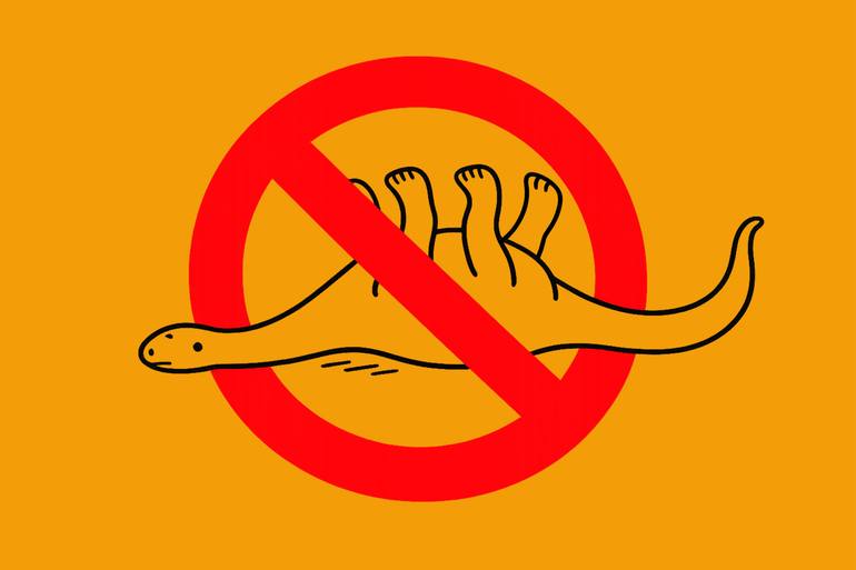 Original People Digital by We Are Snow On Fire | Contemporary Art on Paper | the neon lit death throws of upside down dinosaurs