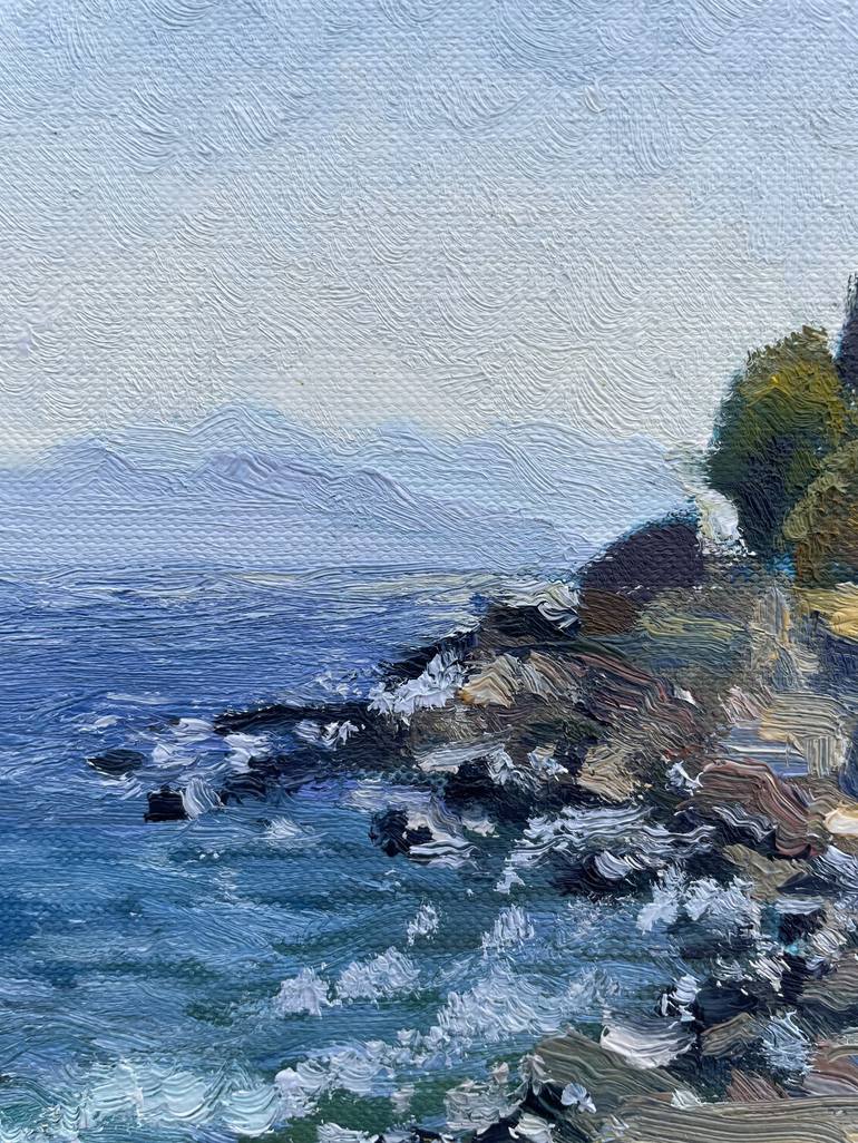 Original Impressionism Seascape Painting by Inna Shchehlova