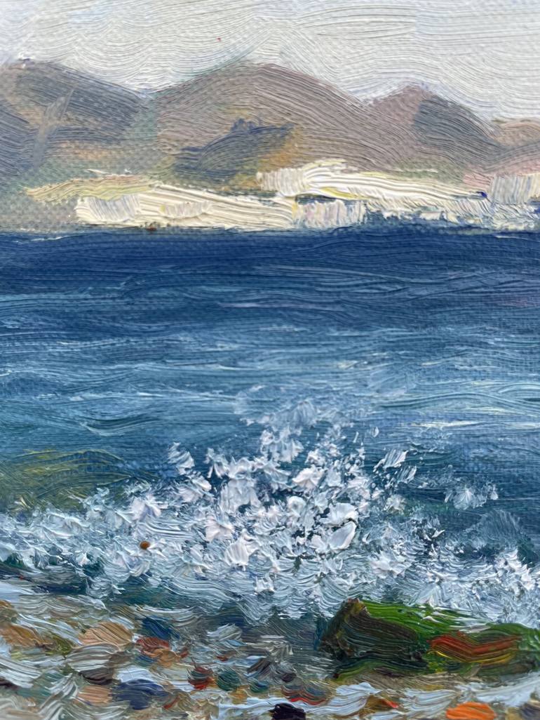 Original Impressionism Seascape Painting by Inna Shchehlova