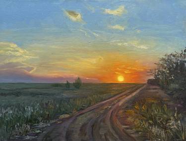 Original Impressionism Landscape Paintings by Inna Shchehlova