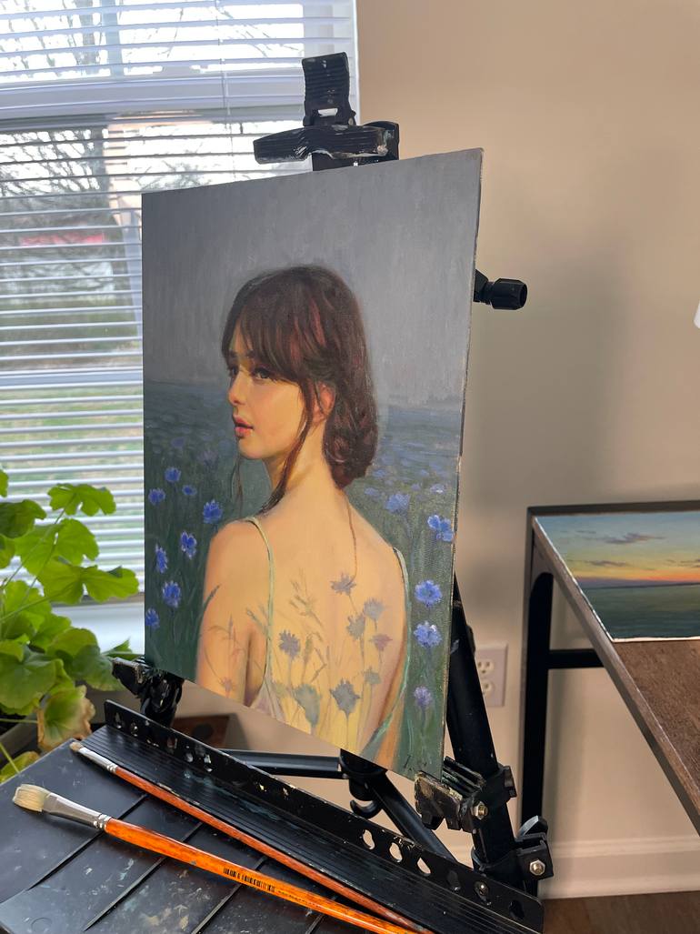 Original Realism People Painting by Inna Shchehlova
