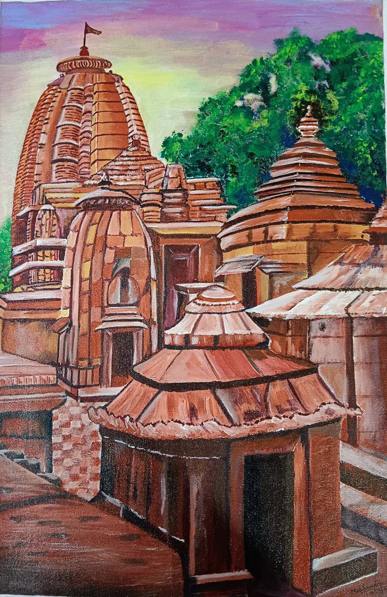 Original Religion Painting by Madhumita Kundu