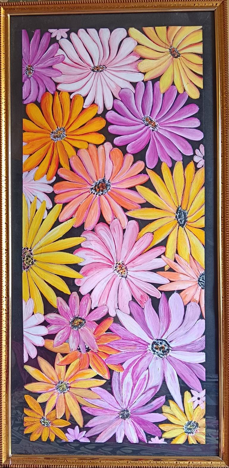 Original Floral Painting by Madhumita Kundu