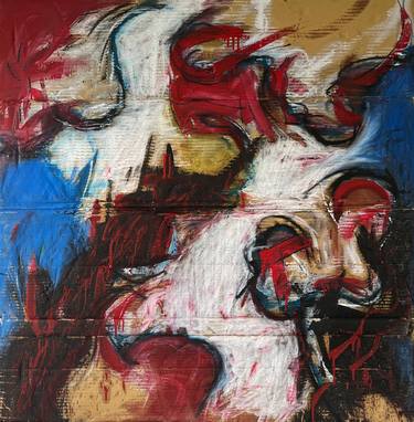 Original Abstract Expressionism Abstract Paintings by Sandro D'Agaro