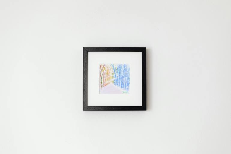 Original Abstract Expressionism Abstract Painting by Melo Ngai