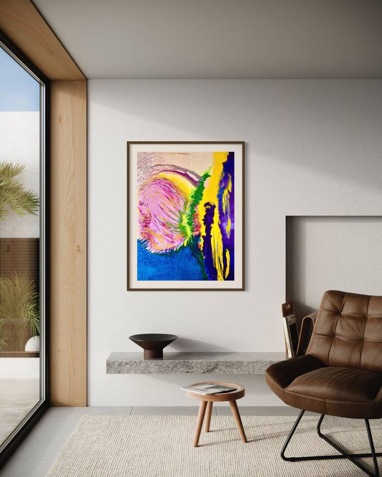 Original Contemporary Abstract Painting by Melo Ngai