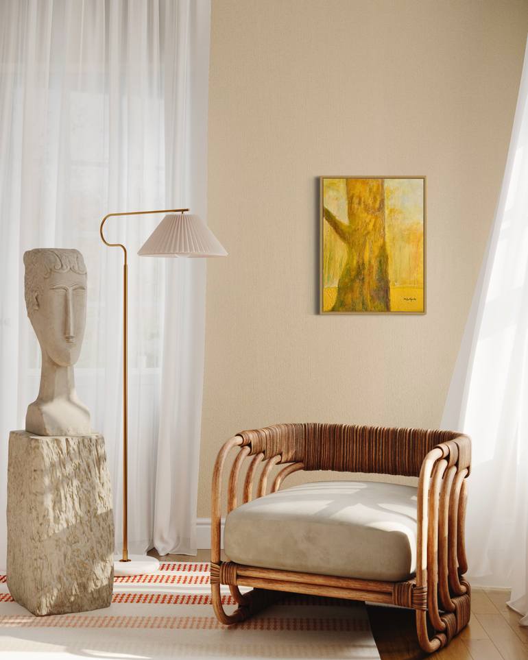 Original Abstract Nature Painting by Melo Ngai