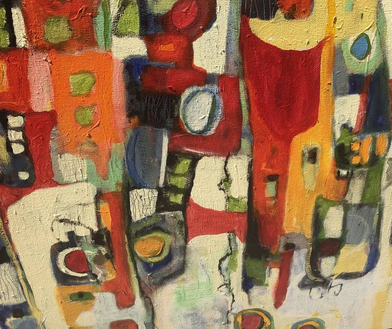 Original Abstract Painting by Jeffrey Davies 