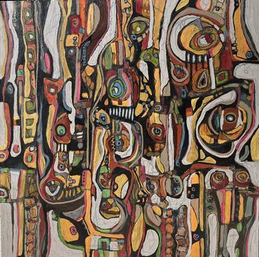 Original Abstract Paintings by Jeffrey Davies