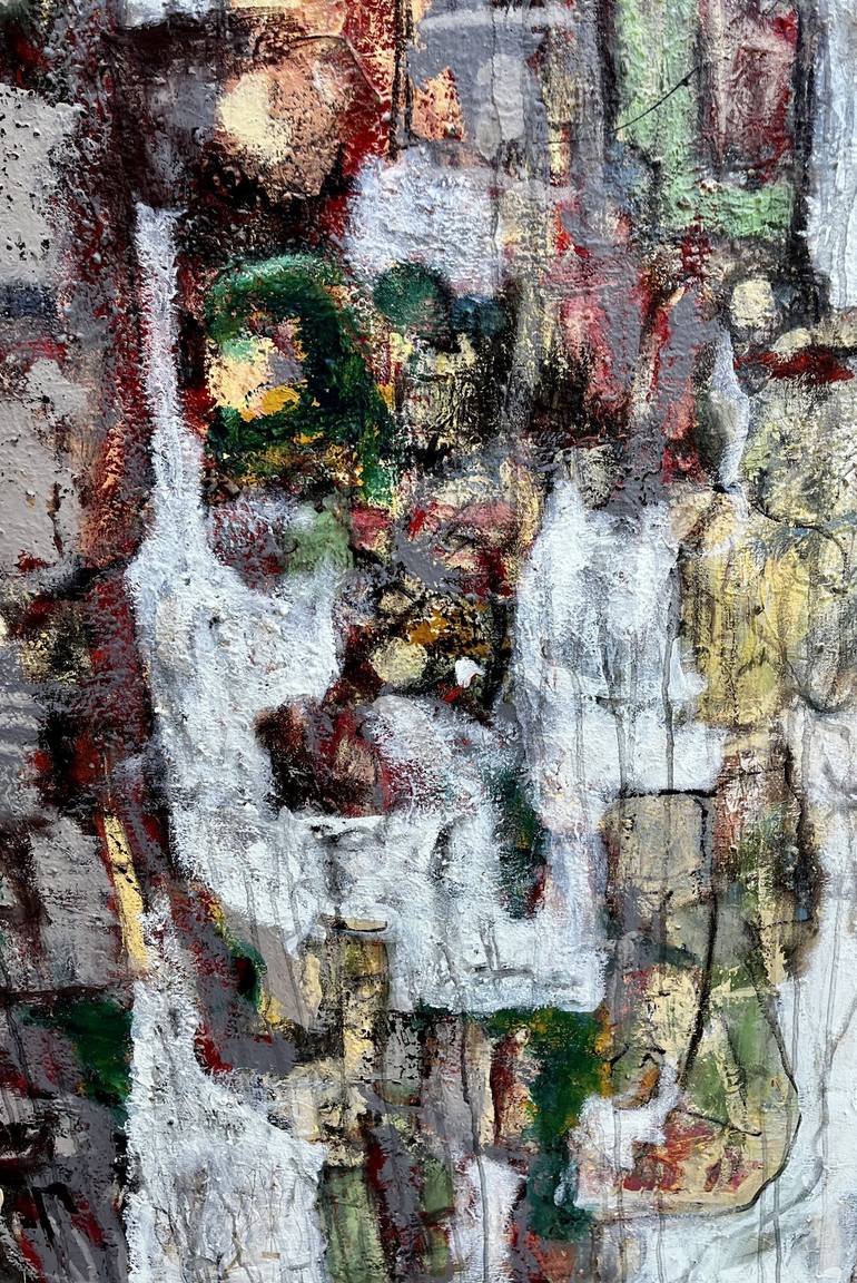 Original Abstract Expressionism Abstract Painting by Jeffrey Davies 