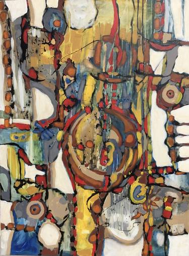 Original Abstract Paintings by Jeffrey Davies