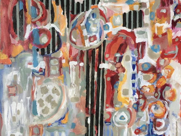 Original Abstract Expressionism Abstract Painting by Jeffrey Davies 