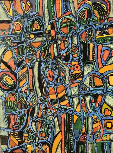 Print of Abstract Paintings by Jeffrey Davies