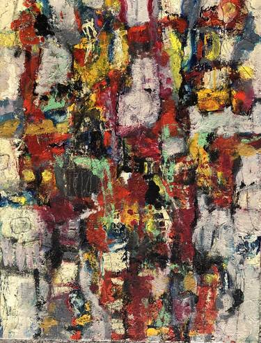 Original Abstract Expressionism Abstract Paintings by Jeffrey Davies