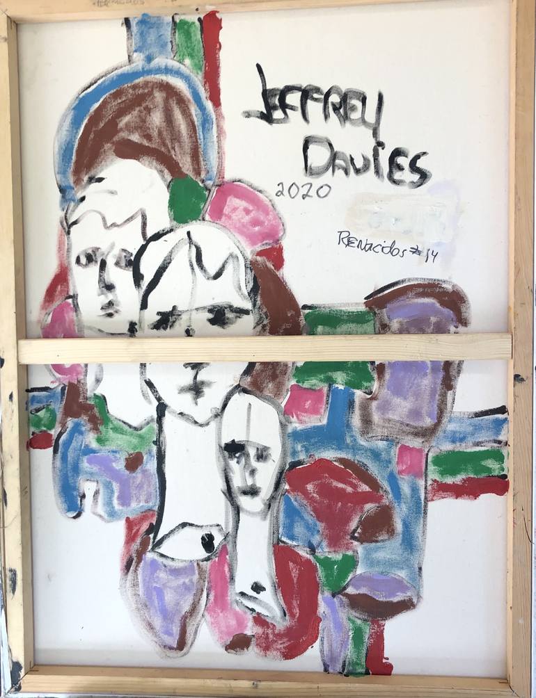 Original Abstract Painting by Jeffrey Davies 
