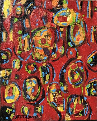Print of Abstract Expressionism Abstract Paintings by Jeffrey Davies