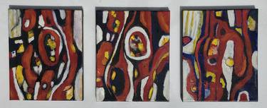 Original Abstract Expressionism Abstract Paintings by Jeffrey Davies