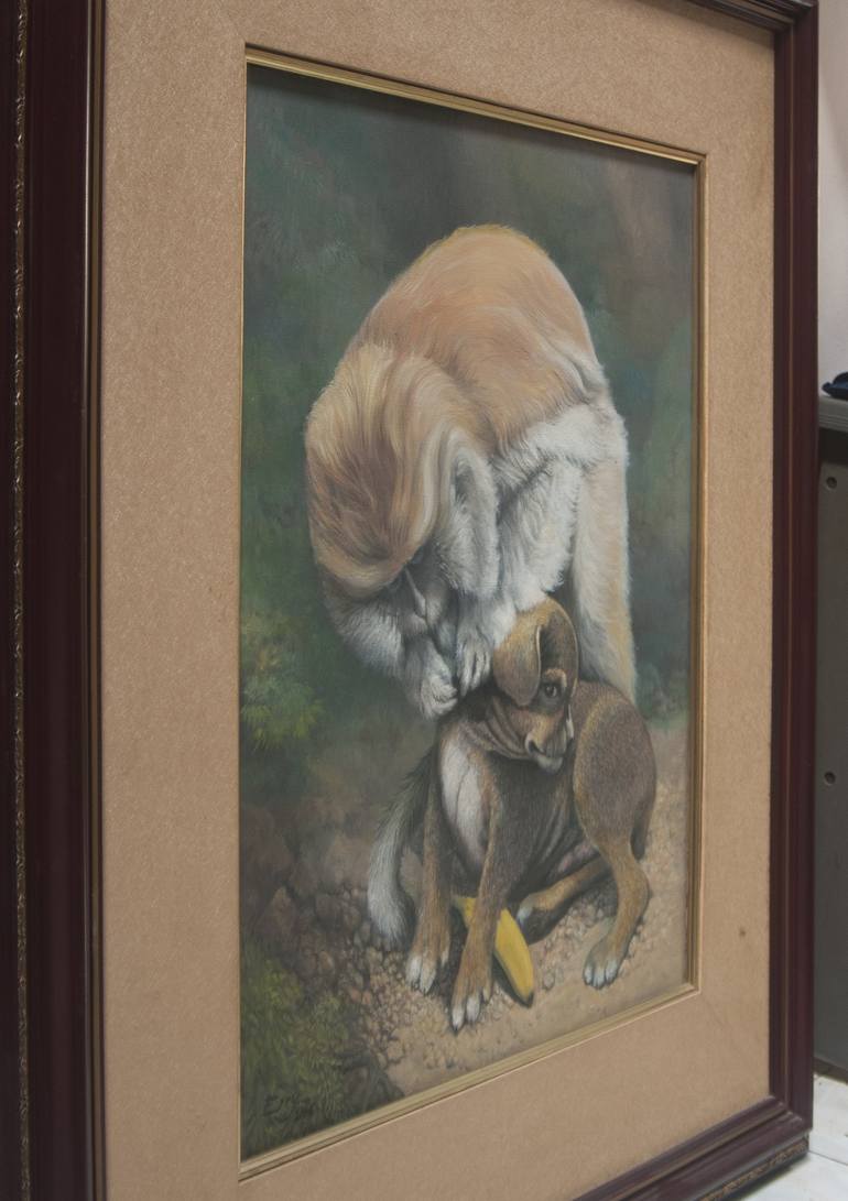 Original Animal Painting by hanStudio Gallery