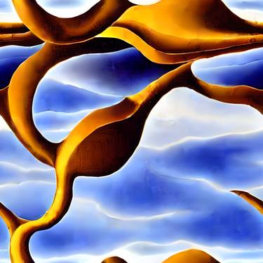 Original Surrealism Abstract Digital by Brian Iselin