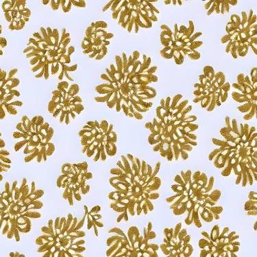 Canvas Print - Gilded Flora: Midas Touch thumb