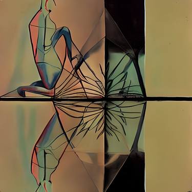 Original Surrealism Abstract Digital by Brian Iselin