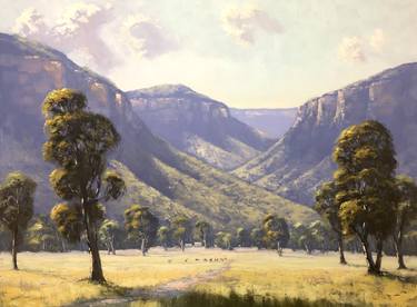 Original Impressionism Landscape Paintings by John Rice