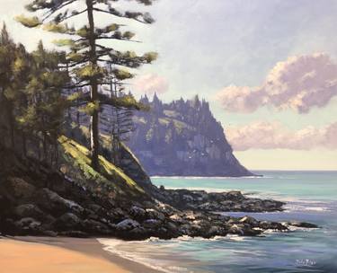 Original Impressionism Seascape Paintings by John Rice