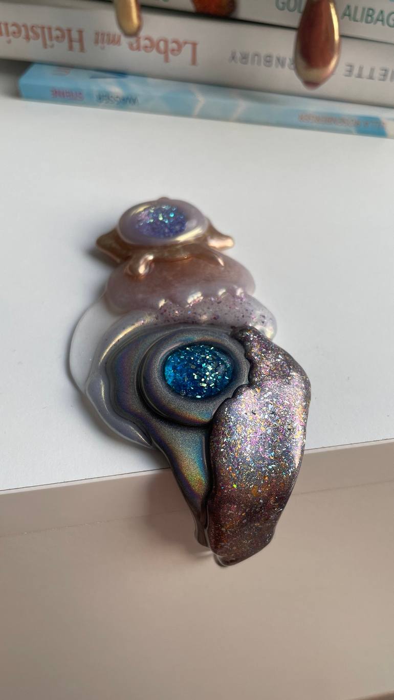 Original Abstract Expressionism Abstract Sculpture by Elena Nazaret