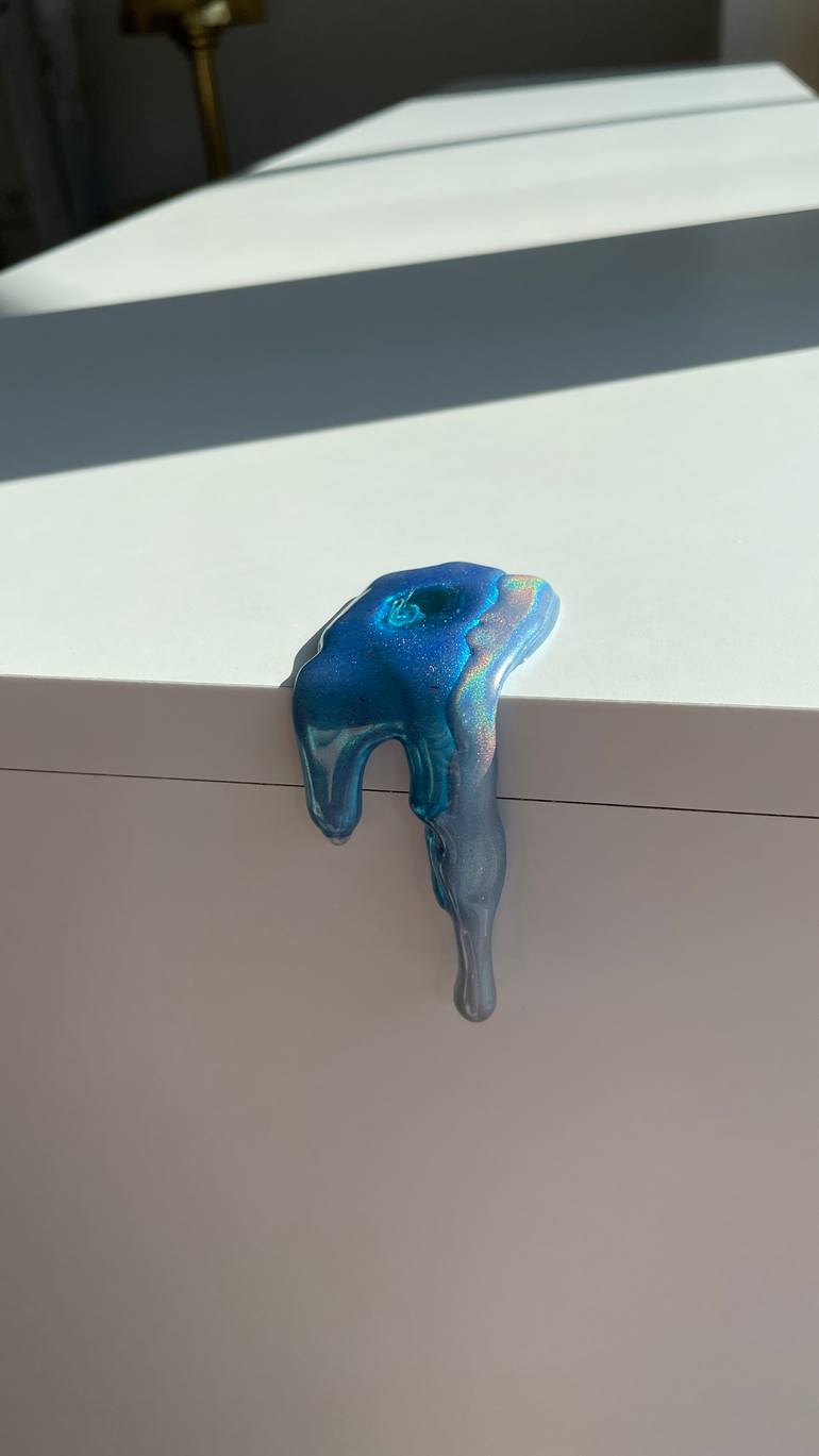 Original Abstract Expressionism Abstract Sculpture by Elena Nazaret