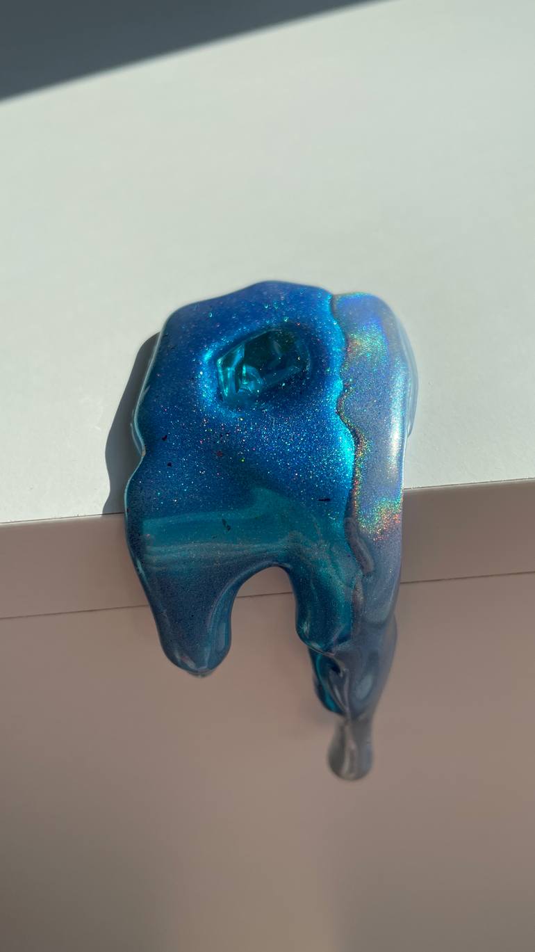 Original Abstract Expressionism Abstract Sculpture by Elena Nazaret