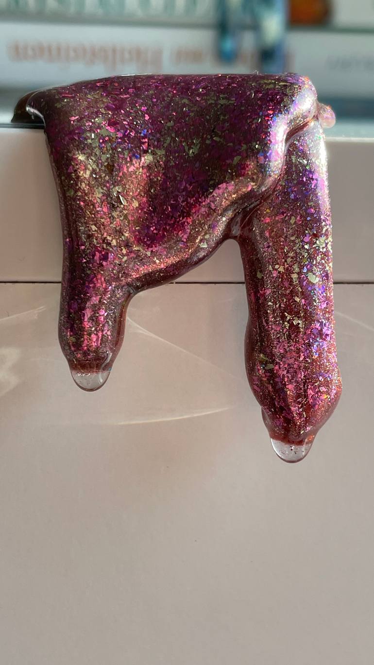 Original Abstract Expressionism Abstract Sculpture by Elena Nazaret